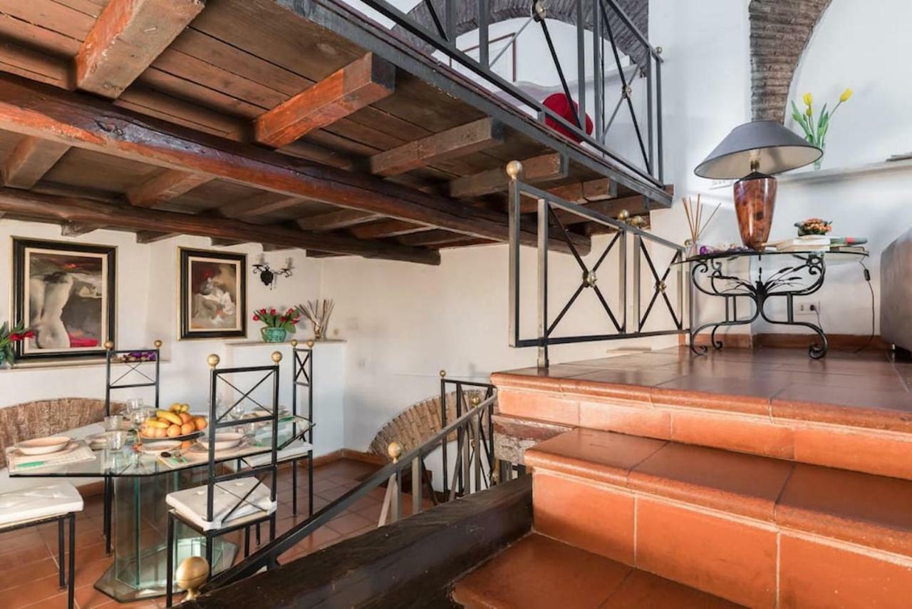 Cedro Terrace&jacuzzi - Loft In Trastevere Ferienhaus Rom